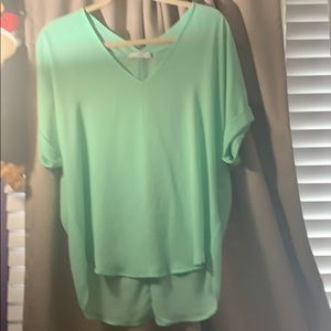 Mint tunic